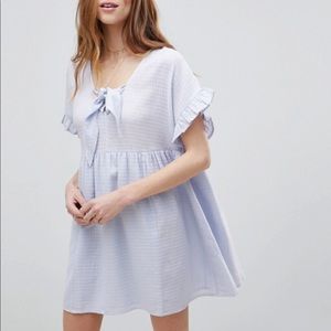 Brand new baby blue smock dress